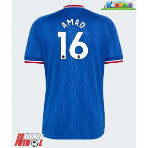 Manchester United Amad Diallo #16 Segunda Equipación 2026-27 Manga Corta